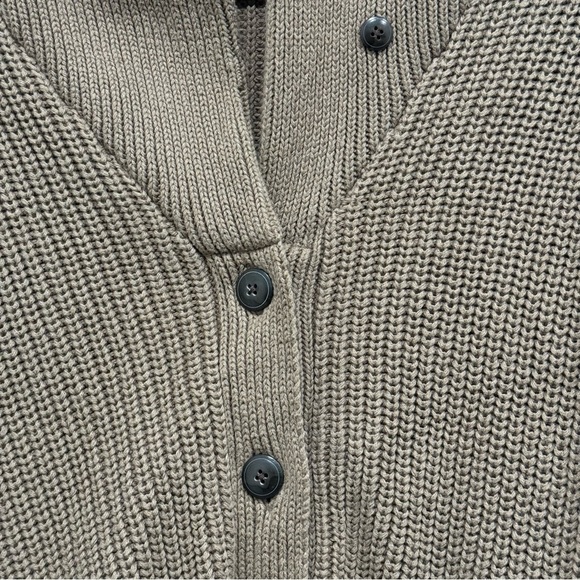 C.C Filson Co. Women’s Wingham Island Cardigan Sweater Size XS Dark Tan Cotton - Picture 10 of 10